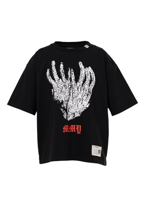 t-shirt masses x mmy uomo nera MAISON MIHARA YASUHIRO | C15TS046BLACK